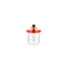 Frasco de Armazenamento 1L Vermelho Vermelho, Amarelo E Preto - Alessi