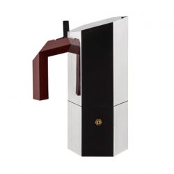 Cafeteira Café Expresso Indução 3 Chávenas - Menhir Inox - Alessi