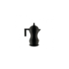 Cafeteira para Café Expresso 70ml - Pulcina Cinza E Preto - Alessi