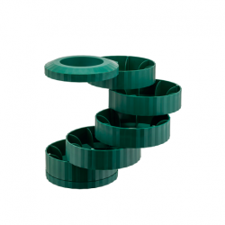 Porta-Cápsulas Preto - Plissé Break - Alessi