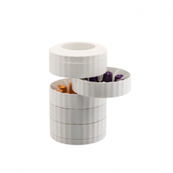 Porta-Cápsulas Preto - Plissé Break - Alessi