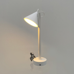 Lámpara Portátil Recargable Negra - Tsumiki - Alessi