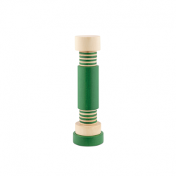 Schwarze Pfeffer-, Salz- oder Gewürzmühle - MP0251 - Alessi