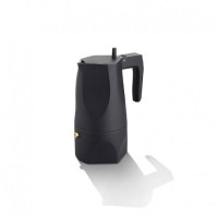 Espresso Coffee Maker - Ossidiana Stainless Steel - Alessi