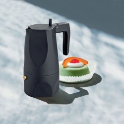 Cafeteira para Café Expresso 150ml - Ossidiana Inox - Alessi