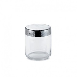 Recipiente Vidro Hermético 1Lt - Veneer Prata - Alessi