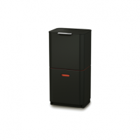 Cubo de basura de acero inoxidable - Totem Max - Joseph Joseph