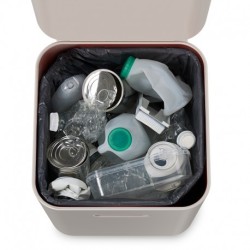 Balde do Lixo 40L Inox - Totem Compact - Joseph Joseph