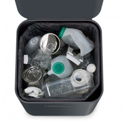 Balde do Lixo 40L Inox - Totem Compact - Joseph Joseph