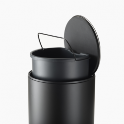 Caixote de Lixo com Pedal 30L Preto - Arc - Joseph Joseph