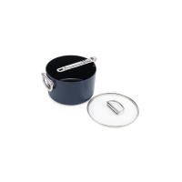 Antihaft-Keramik-Kochtopf mit klappbarem Griff – Space – Joseph Joseph