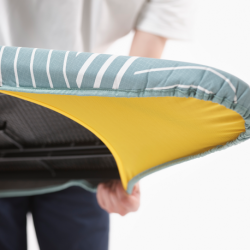 Cobertura para Tábua de Engomar 124cm Cinza Linear - Flexa - Joseph Joseph