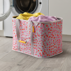 Cesto para Roupa Colapsável 35L Peach Blossom - Hold-All - Joseph Joseph