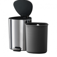 Cubo de basura con pedal mate - Easystore - Joseph Joseph
