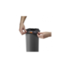 Balde do Lixo com Pedal 5L Preto Mate - Easystore - Joseph Joseph