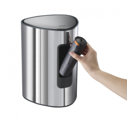 Balde do Lixo com Pedal 5L Preto Mate - Easystore - Joseph Joseph
