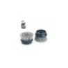 Escova Com Distribuidor - Palm Scrub Branco E Verde - Joseph Joseph