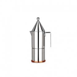 Cafeteira para Expresso 150ml - La conica Inox - Officina Alessi