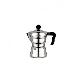 Cafeteira para Café Expresso 70ml - Moka Alessi Inox - A Di Alessi
