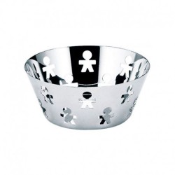 Fruteira Redonda Ø18cm - Girotondo Inox - A Di Alessi