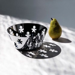 Fruteira Redonda Ø18cm - Girotondo Inox - A Di Alessi