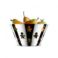 Fruteira Redonda Ø18cm - Girotondo Inox - A Di Alessi