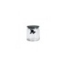 Frasco com Tampa Hermética Azul 700ml - Gianni a little man holding on tight - A Di Alessi
