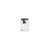 Frasco com Tampa Hermética Azul 700ml - Gianni a little man holding on tight - A Di Alessi