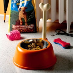 Taça para Cão Ø32cm Preto - Lupita - A Di Alessi