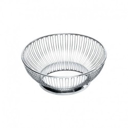 Cesto/Fruteira Redonda Ø15Cm Inox - Alessi