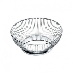Cesto/Fruteira Redonda Ø15Cm Inox - Alessi