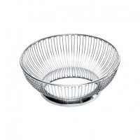 Cesta/Frutero redondo de acero inoxidable - Alessi