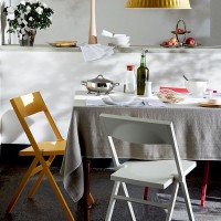 Silla plegable y apilable Piana - Alessi