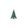 Árvore de Natal Decorativa 45cm - Bark for Christmas Prata - Alessi
