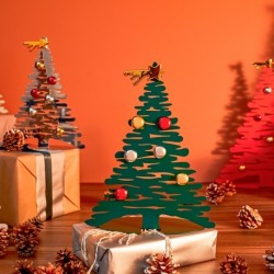 Árvore de Natal Decorativa 45cm - Bark for Christmas Prata - Alessi