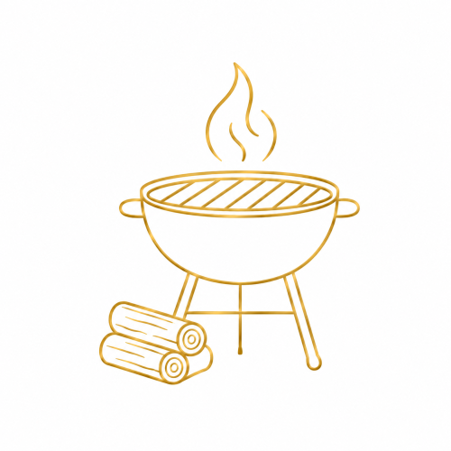 Barbecues au feu de bois